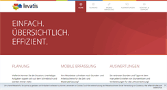 Desktop Screenshot of levatis.com